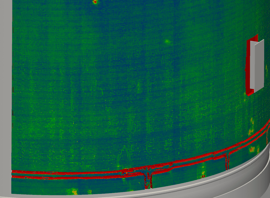 Carbon filters inspection data visual - additional view